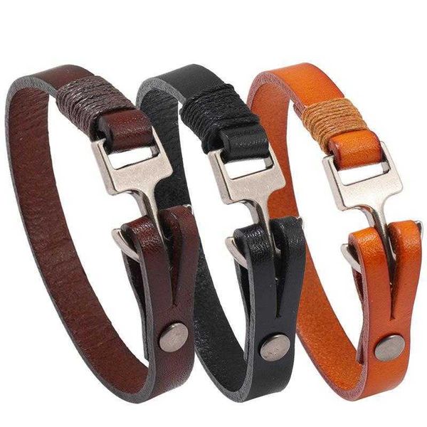 simple ins style bracelets fashion all matching boat anchor cattle leather bracelet mens ornament selling accessories, Golden;silver
simple ins style bracelets fashion all matching boat anchor cattle leather bracelet mens ornament selling accessories, Golden;silver