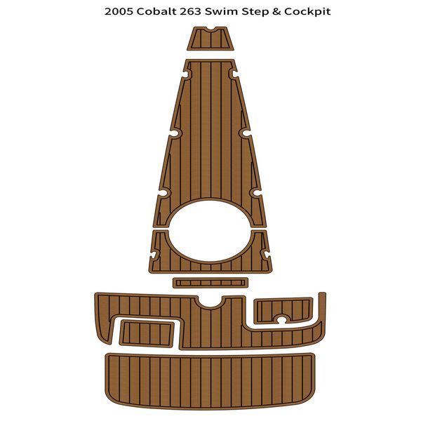 2005 cobalt 263 swim platform cockpit pad boat eva foam faux teak deck floor mat
2005 cobalt 263 swim platform cockpit pad boat eva foam faux teak deck floor mat