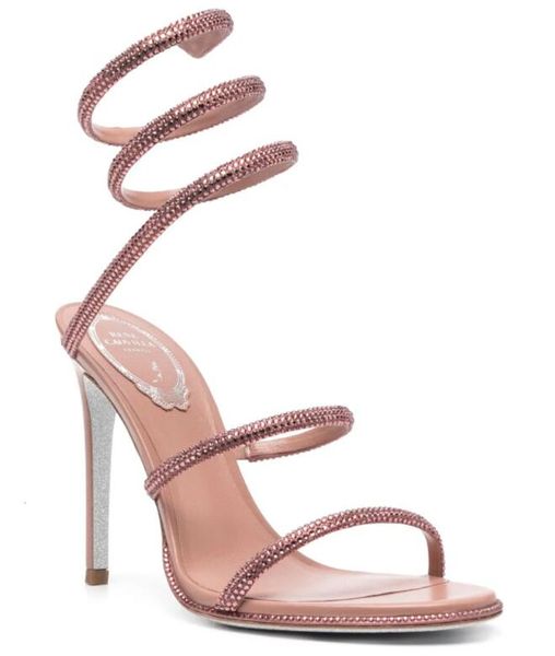 designers rene caovilla stiletto heels sandals cleo wraparound crystal-embellished sandals dress shoe ladies slipers rhinestone studded shoe, Black
designers rene caovilla stiletto heels sandals cleo wraparound crystal-embellished sandals dress shoe ladies slipers rhinestone studded shoe, Black