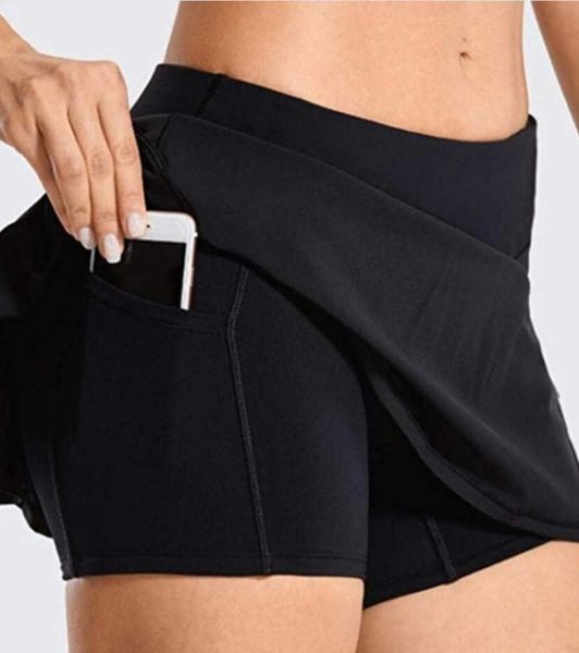 l-18 tennis skirt biker beach golf sport pleated student yoga outfits running fitness shorts quick-drying double-layer advanced design gym c, Black
l-18 tennis skirt biker beach golf sport pleated student yoga outfits running fitness shorts quick-drying double-layer advanced design gym c, Black