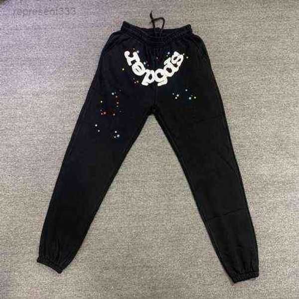 sp5der pants navy blue foam printing sweatpants men spider 555 web graphic young thug pants trousers 6z1c, Black
sp5der pants navy blue foam printing sweatpants men spider 555 web graphic young thug pants trousers 6z1c, Black