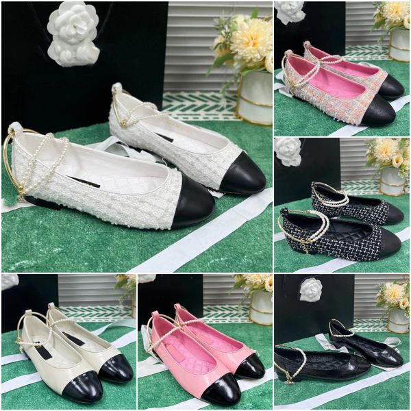 2023 ballet flat shoes desgner summer catwalk women chain pearl mary jane ballet shoes sheepskin soft comfortable fashion sandal size 35-41, Black
2023 ballet flat shoes desgner summer catwalk women chain pearl mary jane ballet shoes sheepskin soft comfortable fashion sandal size 35-41, Black