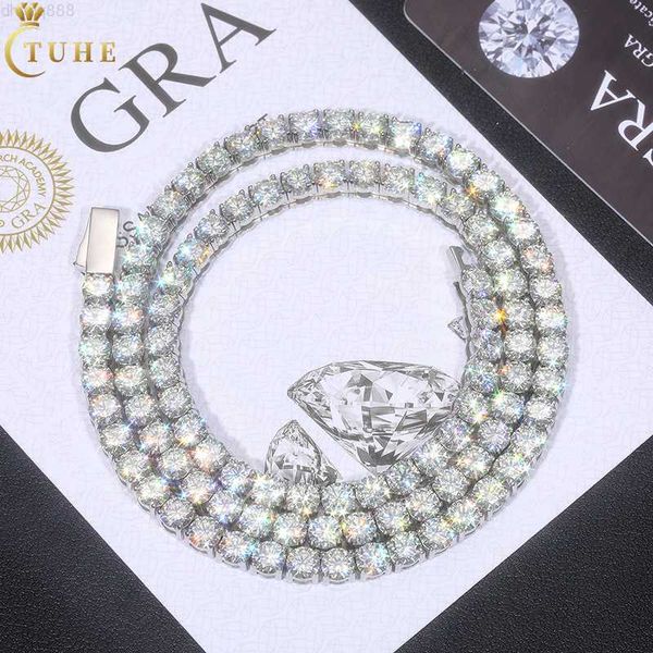 price pass diamond tester stainless steel d color vvs moissanite diamond clustered tennic chain necklace for men women, Silver
price pass diamond tester stainless steel d color vvs moissanite diamond clustered tennic chain necklace for men women, Silver