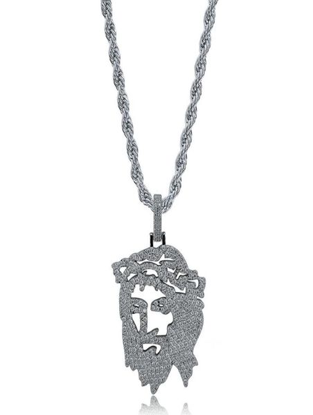 men necklaces jewelry street fashion luxury bling zirconia platinum 18k gold plated jesus christ pendant hip hop necklace2474462, Silver
men necklaces jewelry street fashion luxury bling zirconia platinum 18k gold plated jesus christ pendant hip hop necklace2474462, Silver