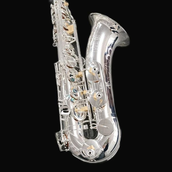 real picturestune sliver plated professional woodwind with case accessories 54 tenor sax2356
real picturestune sliver plated professional woodwind with case accessories 54 tenor sax2356