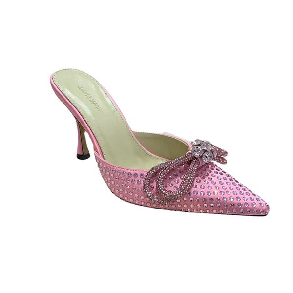 rhinestone decorative butterfly pointed slippers women mules real silk slides stiletto heels slip-on luxury designers sandals factory footwe, Black
rhinestone decorative butterfly pointed slippers women mules real silk slides stiletto heels slip-on luxury designers sandals factory footwe, Black