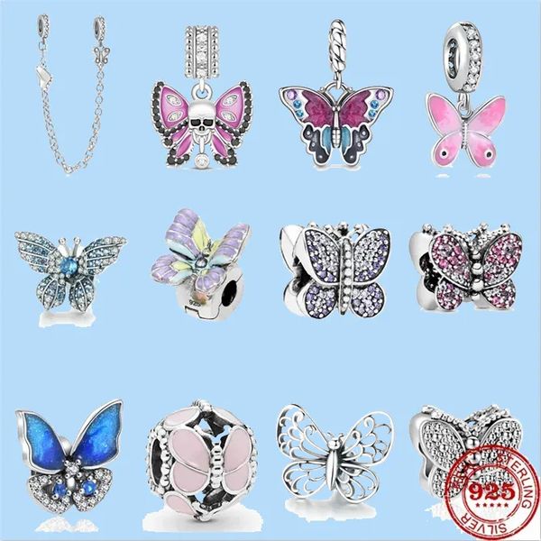 925 charm beads accessories fit pandora charms jewelry jewelry gift wholesale color spring butterfly, Black
925 charm beads accessories fit pandora charms jewelry jewelry gift wholesale color spring butterfly, Black