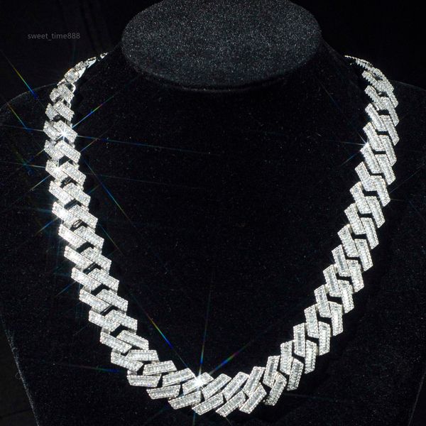 factory custom heavy big hip hop rapper 12mm 14mm 15mm 18mm vvs moissanite baguette diamond cuban link chain bracelet 925 silver
factory custom heavy big hip hop rapper 12mm 14mm 15mm 18mm vvs moissanite baguette diamond cuban link chain bracelet 925 silver