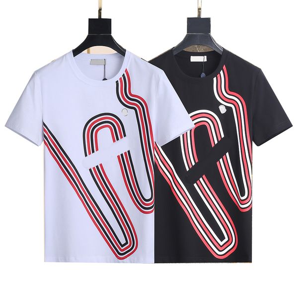 summer men's designer t shirts casual men's loose tees letter printed short sleeves selling luxury men's tshirts v1, White;black
summer men's designer t shirts casual men's loose tees letter printed short sleeves selling luxury men's tshirts v1, White;black