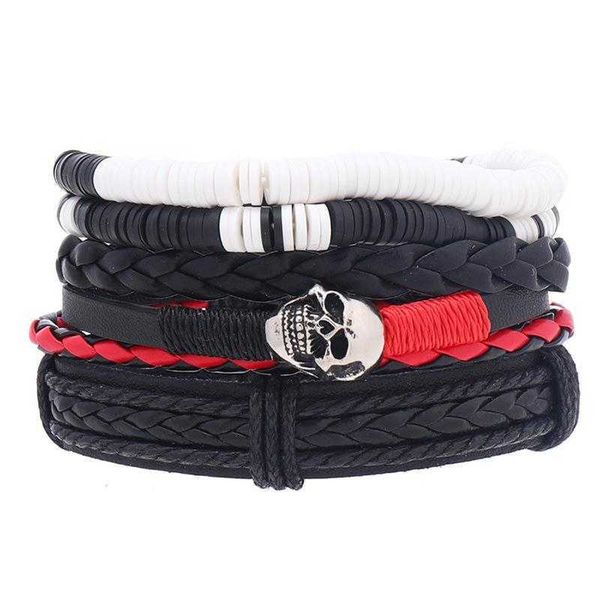 accessories simple handmade woven bohemian leather bracelet diy combination 4 piece, Golden;silver
accessories simple handmade woven bohemian leather bracelet diy combination 4 piece, Golden;silver