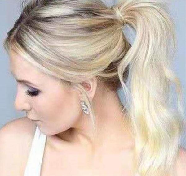 12a honey blonde pony tail hair extension virgin hair ponytail 613 hairpiece wraps cuticle aligned human hair ponytail 120g6767179, Black
12a honey blonde pony tail hair extension virgin hair ponytail 613 hairpiece wraps cuticle aligned human hair ponytail 120g6767179, Black