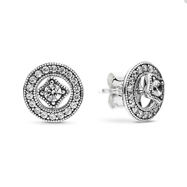 vintage circle stud earrings for pandora jewelry 925 sterling silver wedding party earring set for women crystal diamond designer earring wi, Golden;silver
vintage circle stud earrings for pandora jewelry 925 sterling silver wedding party earring set for women crystal diamond designer earring wi, Golden;silver
