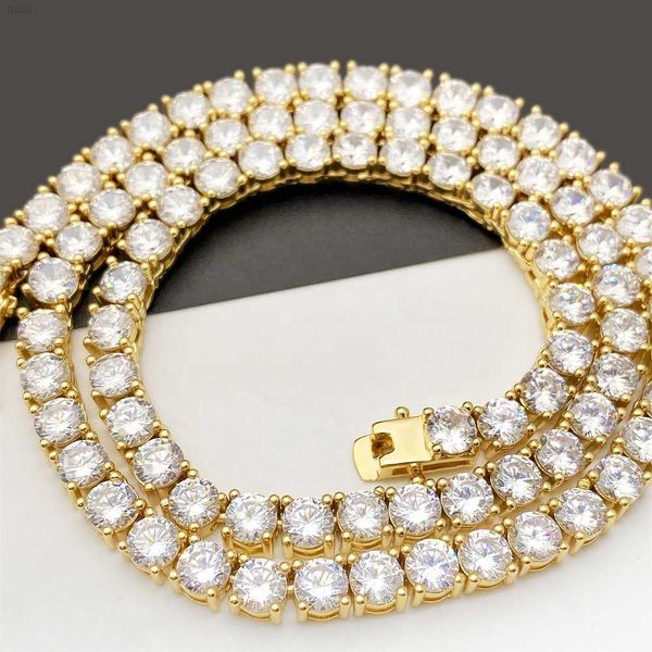 14k gold plated jewelry prong tennis necklace 20inch hip-hop bling iced out 6.5mm moissanite tennis chain, Silver
14k gold plated jewelry prong tennis necklace 20inch hip-hop bling iced out 6.5mm moissanite tennis chain, Silver