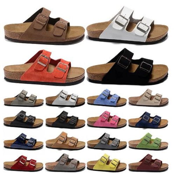 50colors eur36-45 sandals slides men women slippers birko-flor nubuck leather suede clogs mocha black white beach shoes outdoor shoes platfo
50colors eur36-45 sandals slides men women slippers birko-flor nubuck leather suede clogs mocha black white beach shoes outdoor shoes platfo
