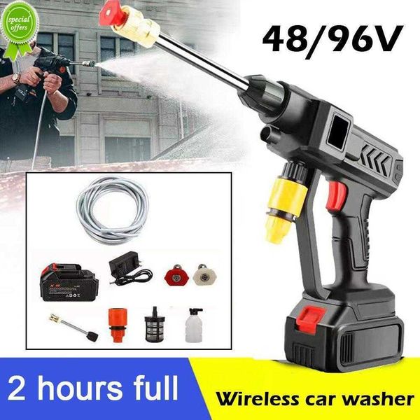 new 60bar high pressure car washer water gun 300w portable pressure washer cordless car washing machine cleaner adjustable nozzle
new 60bar high pressure car washer water gun 300w portable pressure washer cordless car washing machine cleaner adjustable nozzle