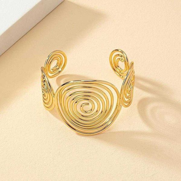 metal design high grade adjustable bracelet retro personality geometry niche wholesale, Golden;silver
metal design high grade adjustable bracelet retro personality geometry niche wholesale, Golden;silver