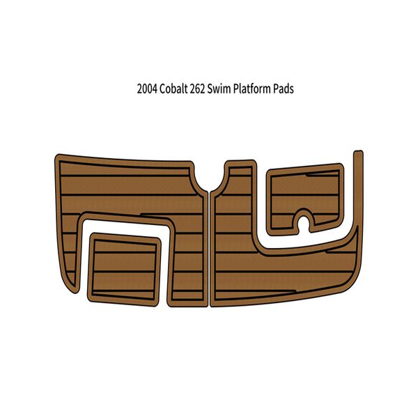 2004 cobalt 262 swim platform step pad boat eva foam faux teak deck floor mat