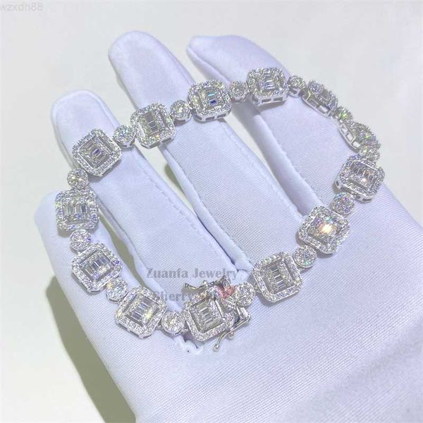 white gold over 925 silver iced out vvs moissanite baguette diamond cluster tennis bracelet
white gold over 925 silver iced out vvs moissanite baguette diamond cluster tennis bracelet