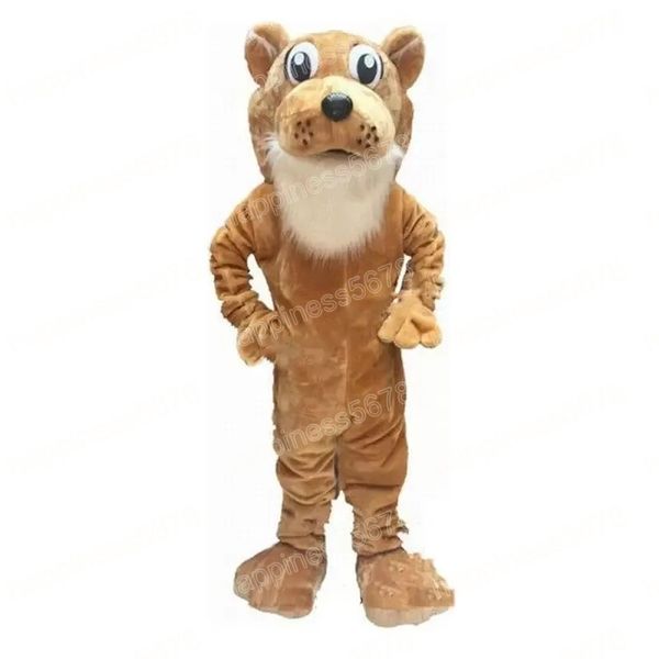 simulation cougar mascot costumes cartoon character outfit suit halloween adults size birthday party outdoor festival dress, Red;yellow
simulation cougar mascot costumes cartoon character outfit suit halloween adults size birthday party outdoor festival dress, Red;yellow