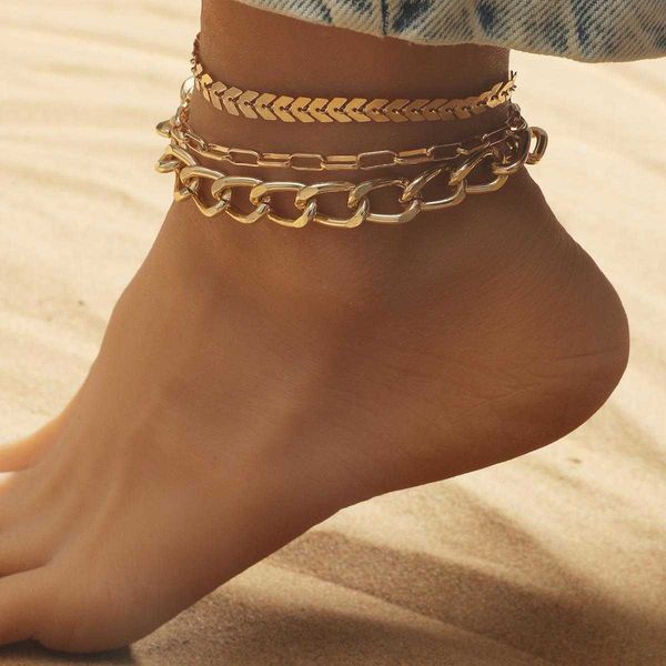 multi layer anklet set vintage bohemian thick chain bracelet national fashion foot ornaments women, Red;blue
multi layer anklet set vintage bohemian thick chain bracelet national fashion foot ornaments women, Red;blue