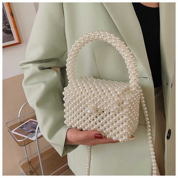 shoulder bags handmade woven beaded pearl for women handbags new fashion trend beach vacation phone clutch party 230426
shoulder bags handmade woven beaded pearl for women handbags new fashion trend beach vacation phone clutch party 230426