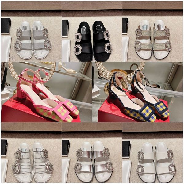 female sandals go-thick drill buckle leather elastic ankle slippers inner zipper design lightweight rubber sole 35-40 with box, Black
female sandals go-thick drill buckle leather elastic ankle slippers inner zipper design lightweight rubber sole 35-40 with box, Black