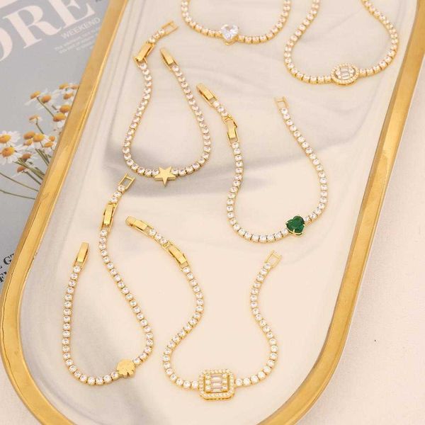 loving heart zircon bracelet fashion elegant pentagram plated gold accessories, Golden;silver
loving heart zircon bracelet fashion elegant pentagram plated gold accessories, Golden;silver