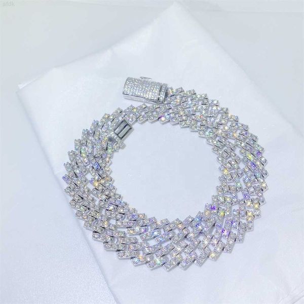 2023 trendy fashion 10mm 22 inches white gold plated hip hop jewelry iced out cuban bracelet necklace, Silver
2023 trendy fashion 10mm 22 inches white gold plated hip hop jewelry iced out cuban bracelet necklace, Silver