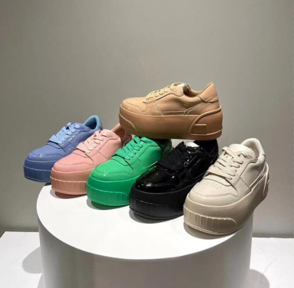 fashion show shoes 2023 summer platform casula shoes nude beige brushed leather 7cm high rubber platfrom sole low- oversize embossed motif s, Black
fashion show shoes 2023 summer platform casula shoes nude beige brushed leather 7cm high rubber platfrom sole low- oversize embossed motif s, Black