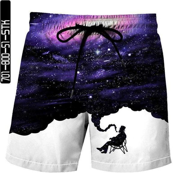 men's clothing loose fitting beach pants surfing 2021 summer new smog pattern swimming trend, White;black
men's clothing loose fitting beach pants surfing 2021 summer new smog pattern swimming trend, White;black