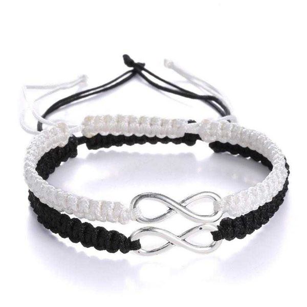 simple alloy 8 words bracelet limited love woven adjustable creative friendship couple wrist string, Golden;silver
simple alloy 8 words bracelet limited love woven adjustable creative friendship couple wrist string, Golden;silver