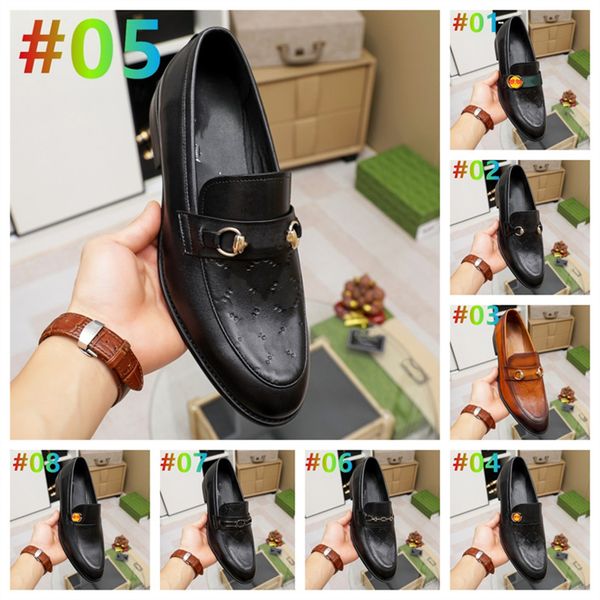 new men's dress shoes fashion groom wedding shoes formal genuine leather oxfords men brand business casual loafers 6.5-12, Black
new men's dress shoes fashion groom wedding shoes formal genuine leather oxfords men brand business casual loafers 6.5-12, Black