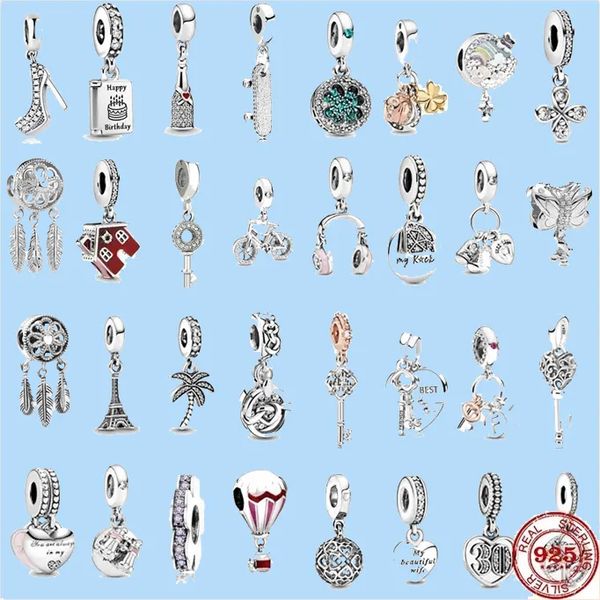 925 charm beads accessories fit pandora charms jewelry wholesale daughter hearts dangle charms pendant, Black
925 charm beads accessories fit pandora charms jewelry wholesale daughter hearts dangle charms pendant, Black