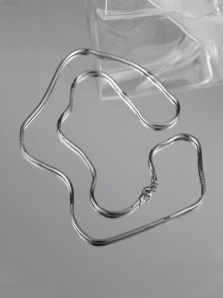 sterling silver snake bone chain necklace men's fashion 925 silver high grade collar bone chain plain neckchain accessories fine silver
sterling silver snake bone chain necklace men's fashion 925 silver high grade collar bone chain plain neckchain accessories fine silver