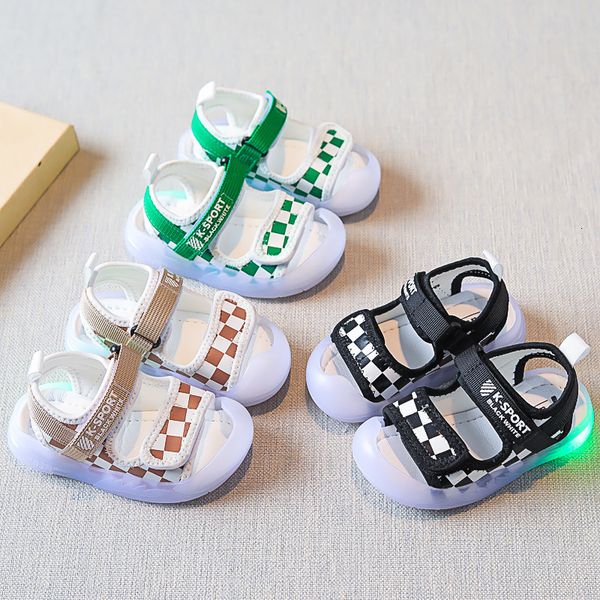 sandals boys led sandals summer kids shoes fashion light soft flats toddler baby girl sandals infant casual beach children shoes outdoor 230, Black;red
sandals boys led sandals summer kids shoes fashion light soft flats toddler baby girl sandals infant casual beach children shoes outdoor 230, Black;red