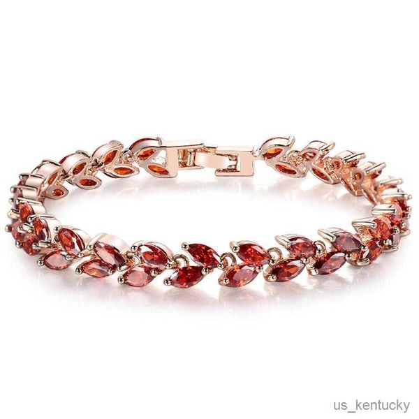 charm bracelets rose gold color full red leaves bracelets for women cm / cm cubic zircon, Golden;silver
charm bracelets rose gold color full red leaves bracelets for women cm / cm cubic zircon, Golden;silver