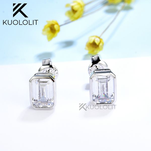 ear cuff kuololit 2ctw emerald cut earrings for women solid 18k 14k gold dvvs1 earrings for engagement party christmas gifts 230512, Silver
ear cuff kuololit 2ctw emerald cut earrings for women solid 18k 14k gold dvvs1 earrings for engagement party christmas gifts 230512, Silver