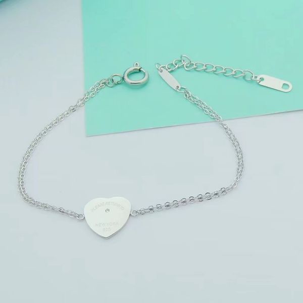designer bracelet necklace peach heart set classic european and american women's love pendant valentine's day gift 316l stainless, Golden;silver
designer bracelet necklace peach heart set classic european and american women's love pendant valentine's day gift 316l stainless, Golden;silver