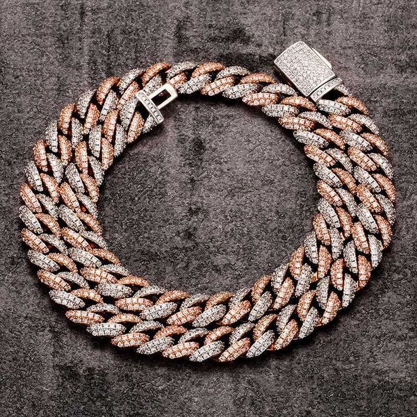 10 mm cuban link chains 3a rose gold cubic zirconia necklaces for men hip hop jewelry gifts party, Silver
10 mm cuban link chains 3a rose gold cubic zirconia necklaces for men hip hop jewelry gifts party, Silver