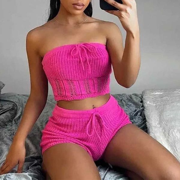yiciya women's tracksuits 2023 summer fashion women two pieces set streetwear strapless knitted crop and high waist shorts suits female, Gray
yiciya women's tracksuits 2023 summer fashion women two pieces set streetwear strapless knitted crop and high waist shorts suits female, Gray