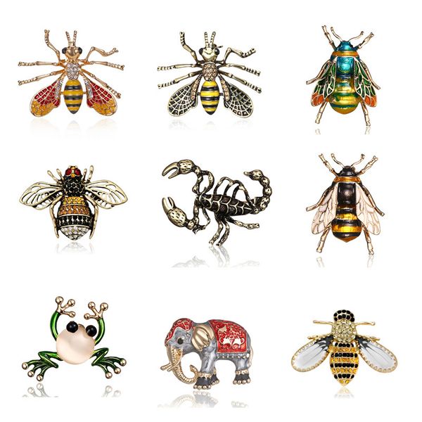 multi personalized animal brooch for women men creative cartoon frog scorpion bee clothing brooches pins corsage jewelry gift, Gray
multi personalized animal brooch for women men creative cartoon frog scorpion bee clothing brooches pins corsage jewelry gift, Gray