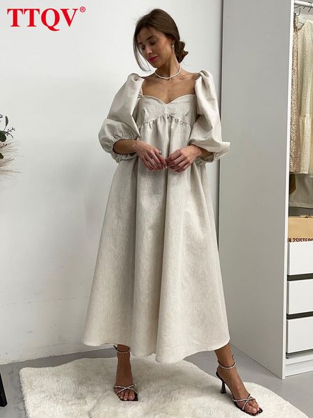 casual dresses ttqv fashion khaki loose dresses for women casual three quarter sleeve v-neck dresses elegant mid-calf dress streetwear 23051, Black;gray
casual dresses ttqv fashion khaki loose dresses for women casual three quarter sleeve v-neck dresses elegant mid-calf dress streetwear 23051, Black;gray