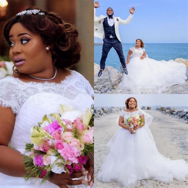 gorgeous plus size wedding dress lace cap sleeves a line beach bridal gowns with sash tulle puffy skirt wedding dresses1667, White
gorgeous plus size wedding dress lace cap sleeves a line beach bridal gowns with sash tulle puffy skirt wedding dresses1667, White