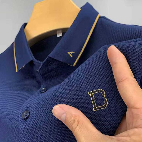 fashion designer polo shirt men short sleeve shirts tb embroidery pullover tee summer business casual tshirt slim breathable polos top, White;black
fashion designer polo shirt men short sleeve shirts tb embroidery pullover tee summer business casual tshirt slim breathable polos top, White;black