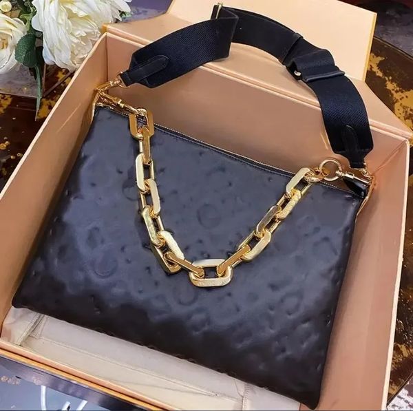 coussin mm chain shoulder bag women genuine leather louiseitys handbags viutonity vuttonity purse pouch wide straps embossing fashion letter
coussin mm chain shoulder bag women genuine leather louiseitys handbags viutonity vuttonity purse pouch wide straps embossing fashion letter