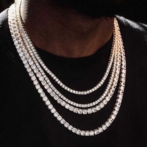 factory low price 3mm 4mm hip hop luxury round stone vvs moissanite iced out tennis chain, Silver
factory low price 3mm 4mm hip hop luxury round stone vvs moissanite iced out tennis chain, Silver