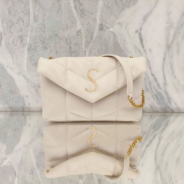 luxury designer puffer shoulder bag letter logo sheep leather womens man fashion gold bags tote handbag cross body quilted travel clutch bag
luxury designer puffer shoulder bag letter logo sheep leather womens man fashion gold bags tote handbag cross body quilted travel clutch bag