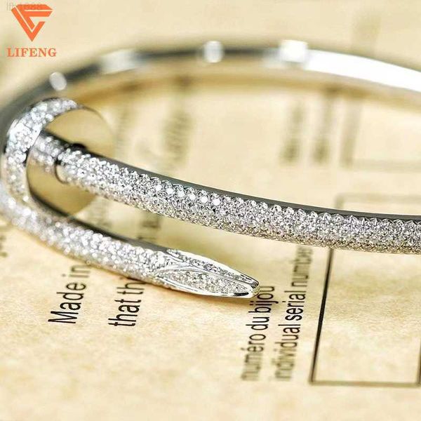 lifeng jewelry 925 silver ladies fine jewelry bangle charm bracelet luxury moissanite bracelet pass diamond tester bracelet
lifeng jewelry 925 silver ladies fine jewelry bangle charm bracelet luxury moissanite bracelet pass diamond tester bracelet