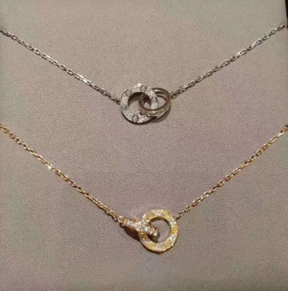 2023 designer necklace jewelry men's and women's ring style pendant fashion couple gift 925, Silver
2023 designer necklace jewelry men's and women's ring style pendant fashion couple gift 925, Silver