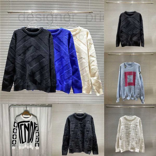 men's sweaters designer mens womens pullover fashion classic round neck long sleeve sweater rra6, White;black
men's sweaters designer mens womens pullover fashion classic round neck long sleeve sweater rra6, White;black